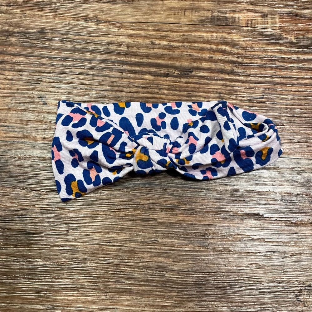 Little Sleepies Wild Leopard Bow